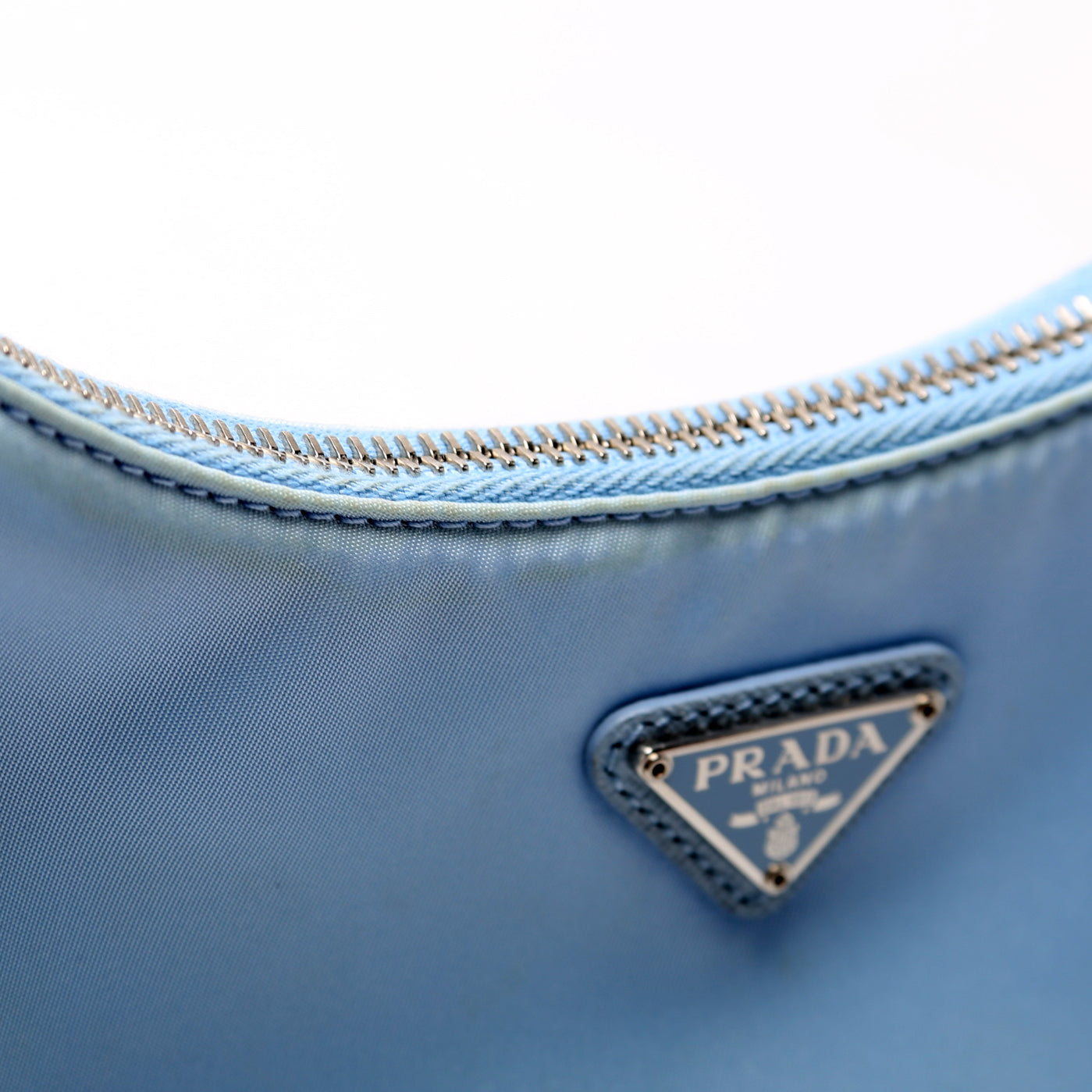 Prada Nylon Re-Edition 2005 Shoulder Bag Blue