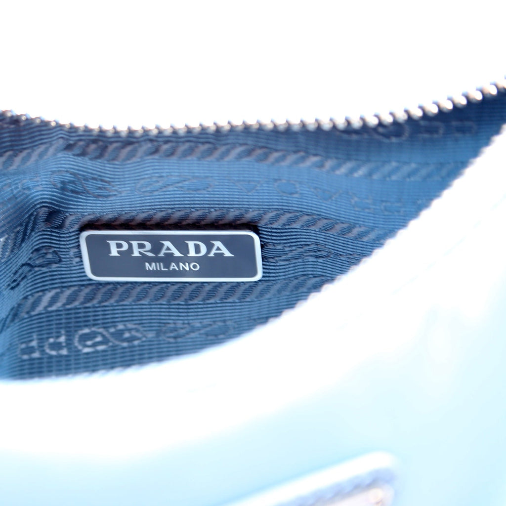 Prada Nylon Re-Edition 2005 Shoulder Bag Blue
