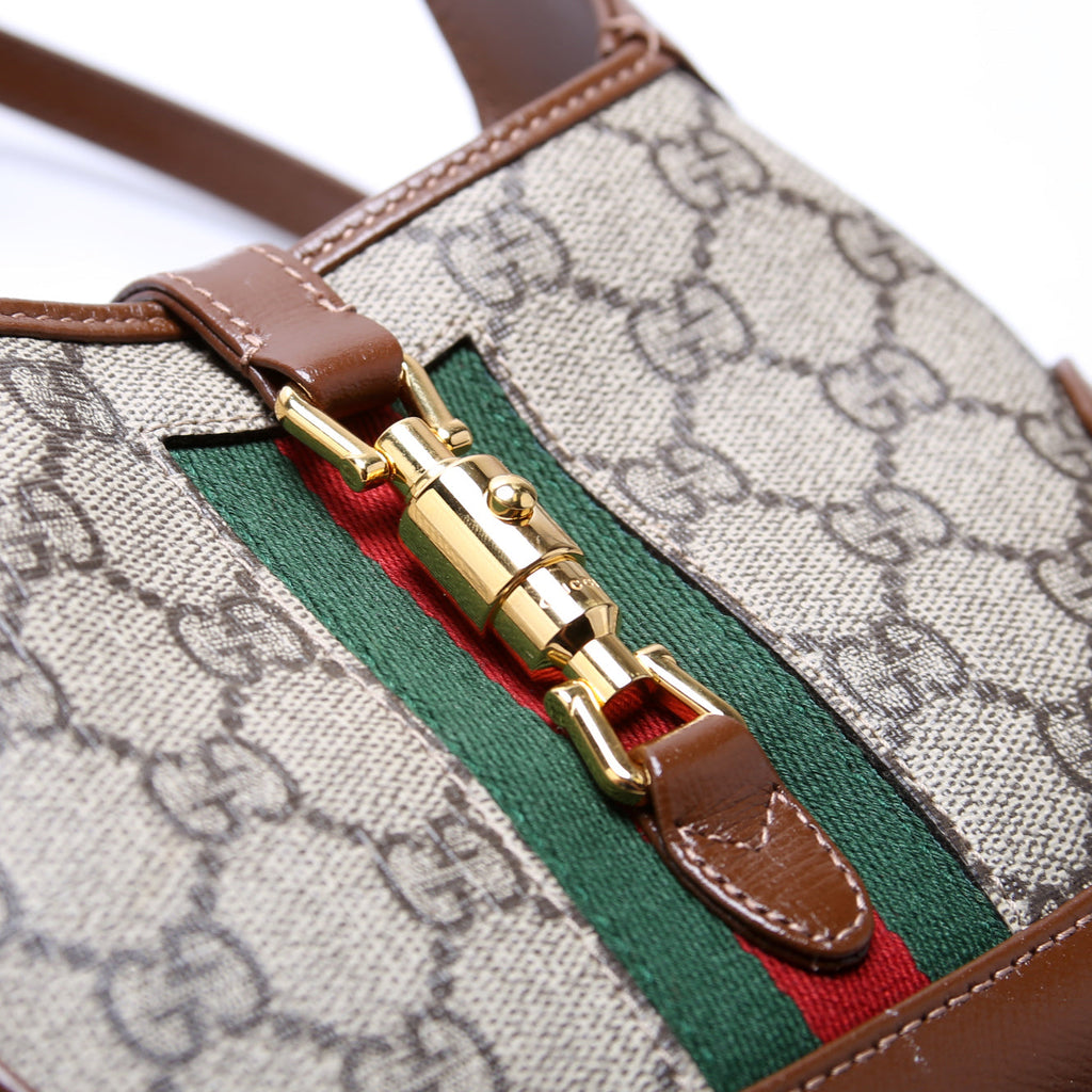 Gucci 637092 Jackie 1961 Mini Hobo Brown
