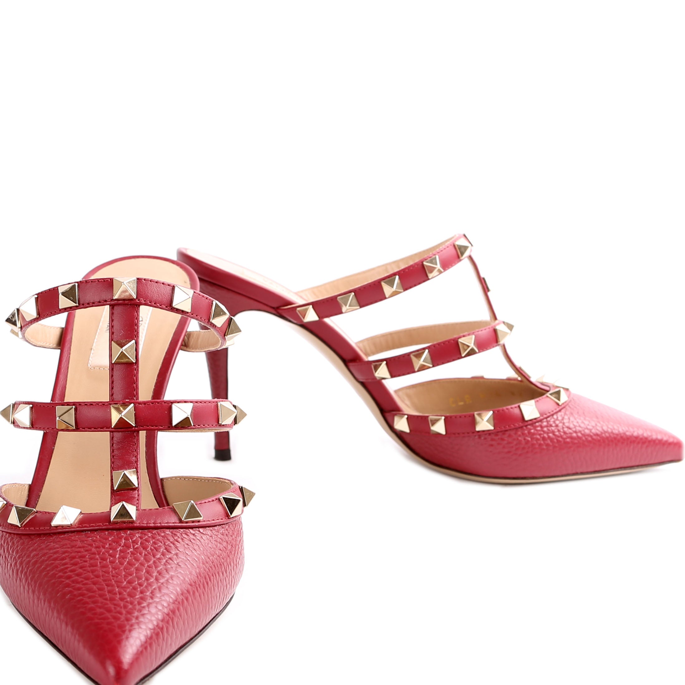 Rockstud Caged Mules Size 38
