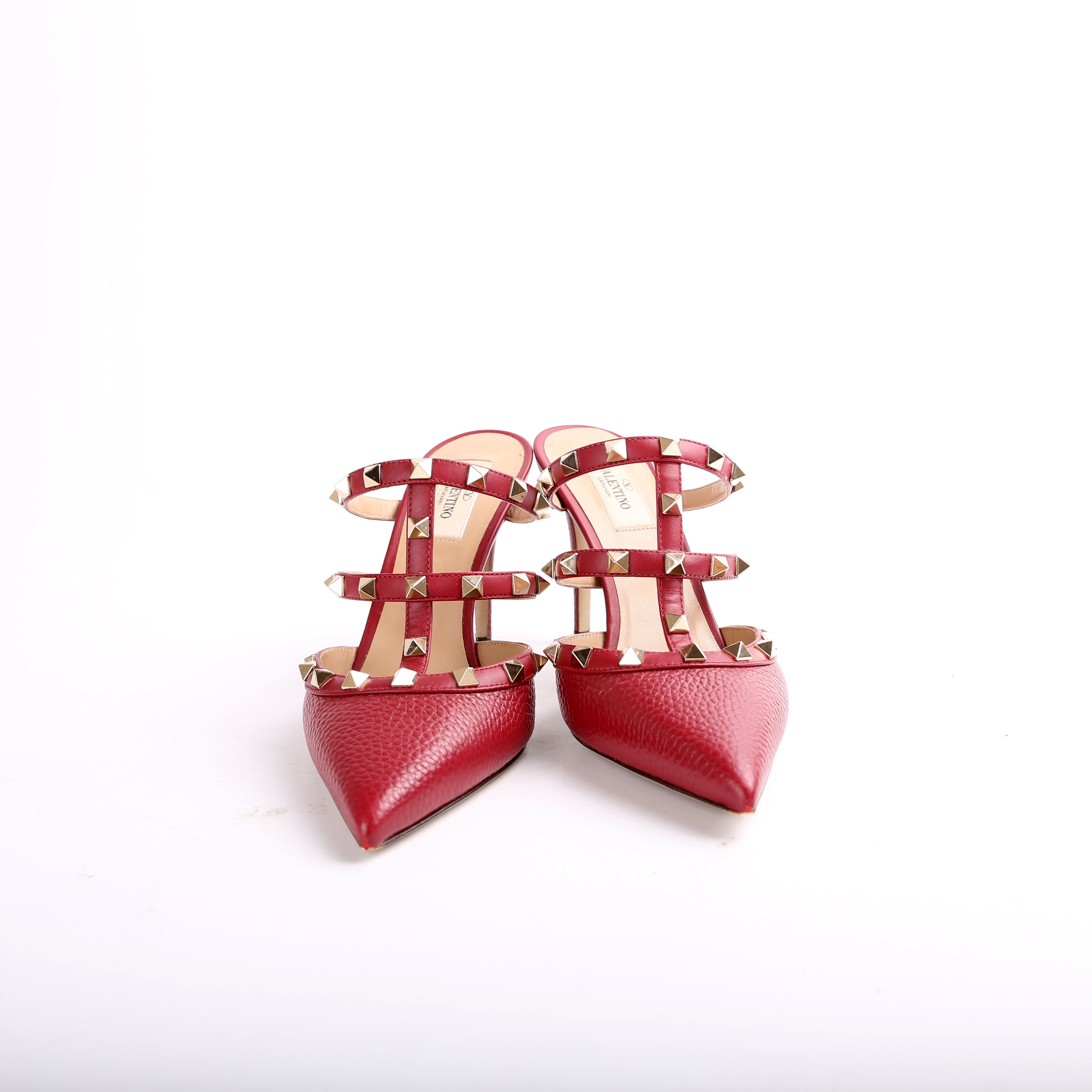 Rockstud Caged Mules Size 38