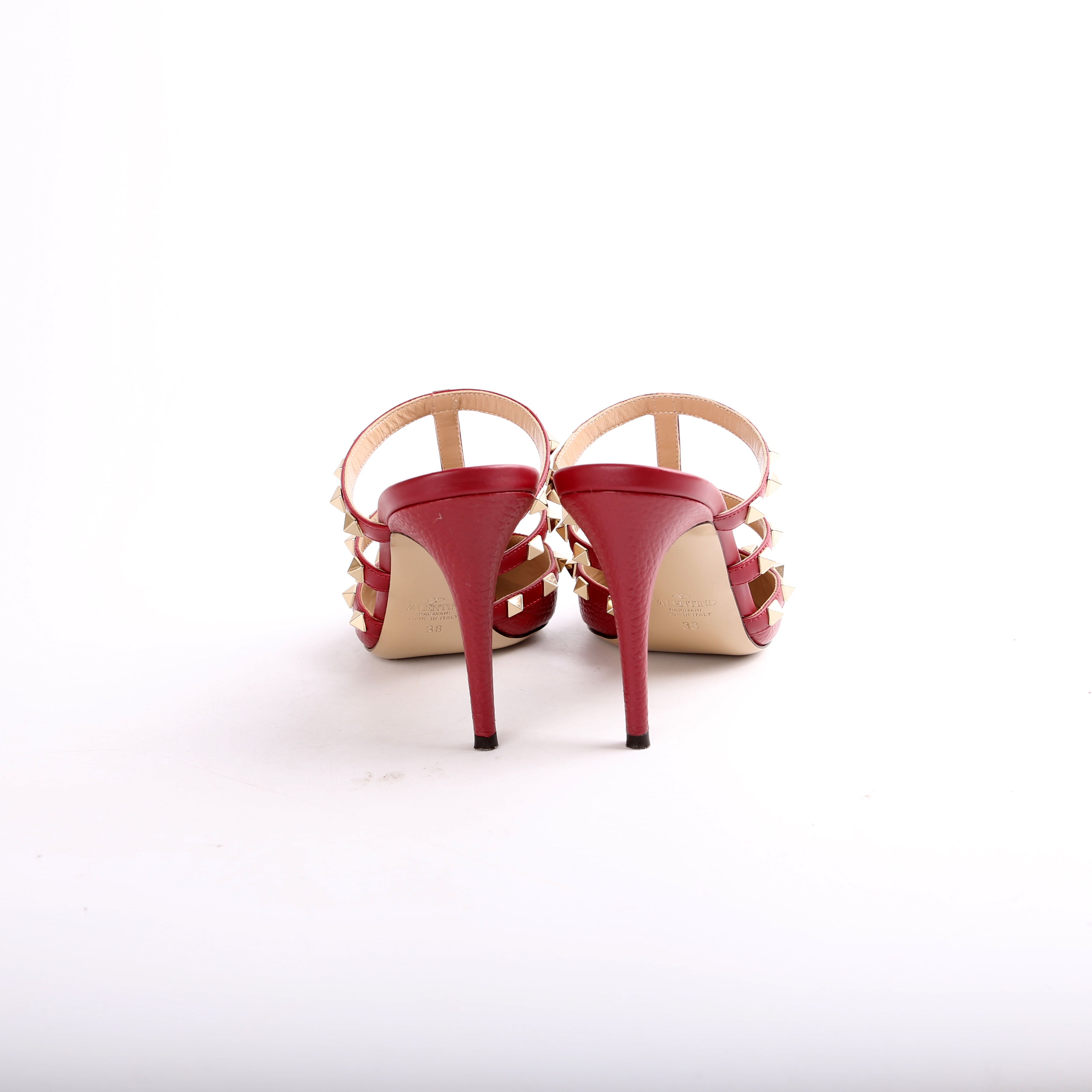 Rockstud Caged Mules Size 38