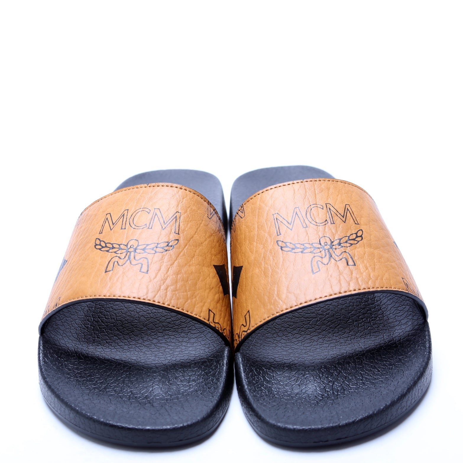 Maxi Visetos Slides Size 42 Brown