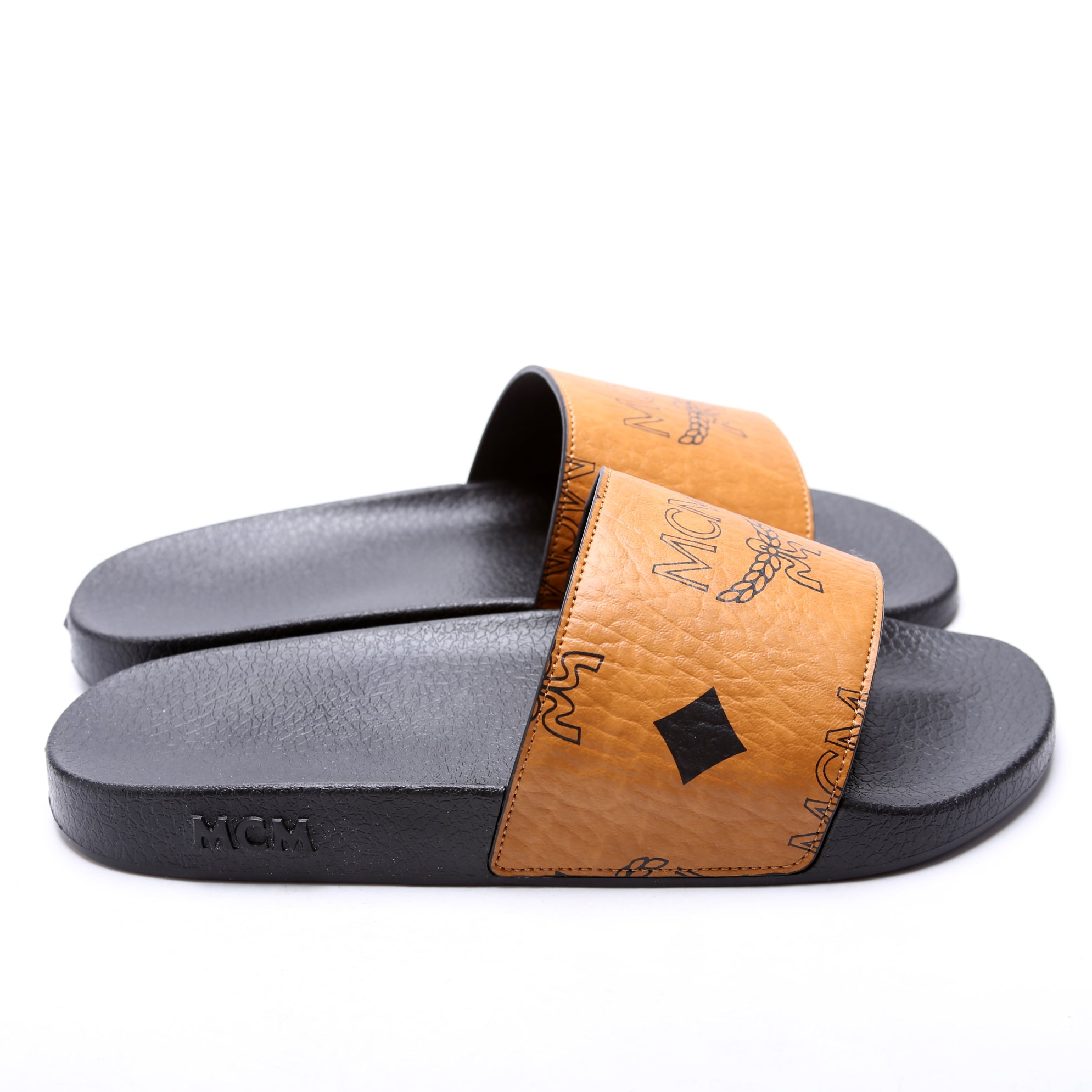 Maxi Visetos Slides Size 42 Brown