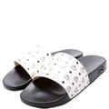 Monogram Rubber Slides Size 42 White