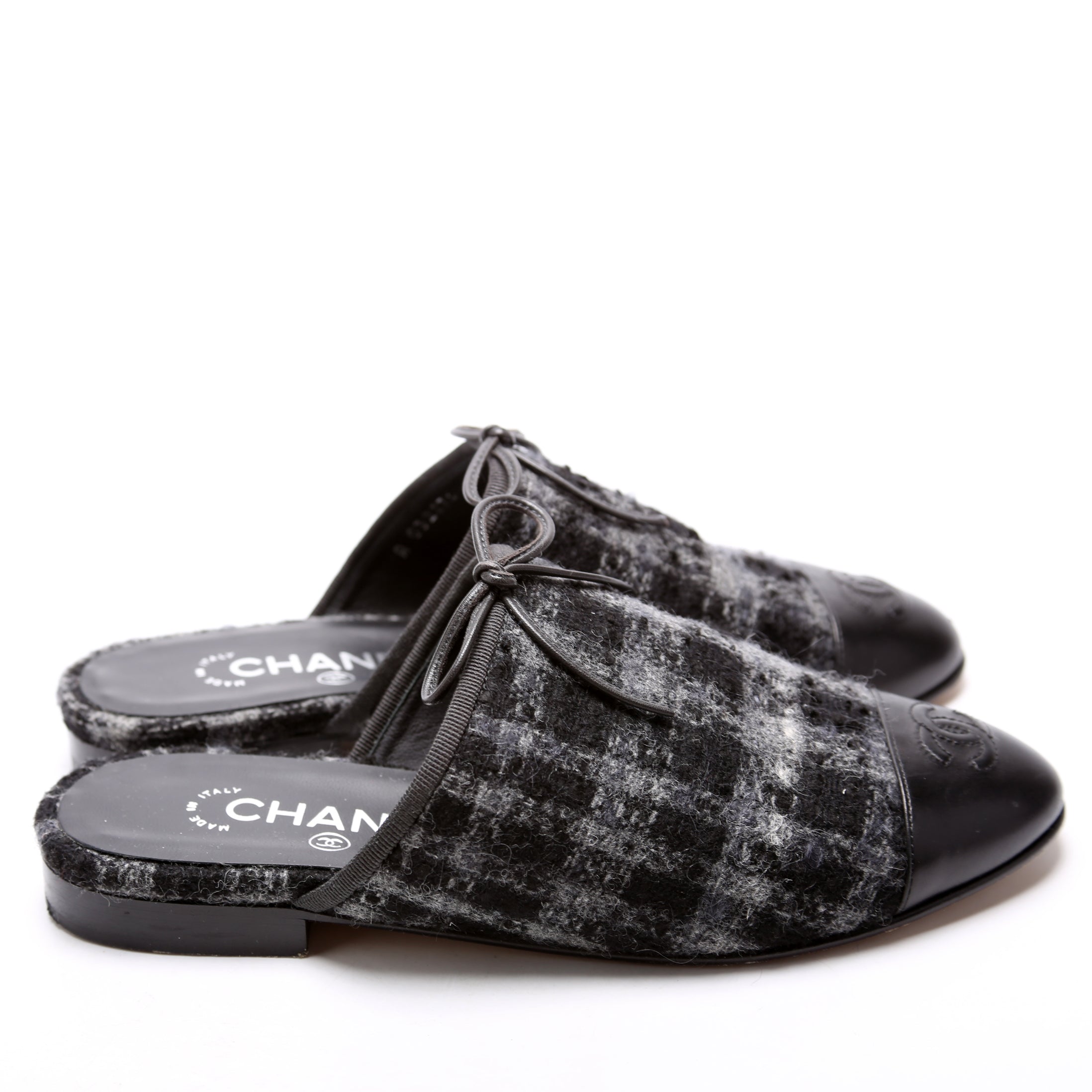 CC Tweed Mules Size 37