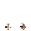 Signature X Stud Earrings 925/750
