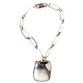 Oval Link 'M' Initial Charm Bracelet 925