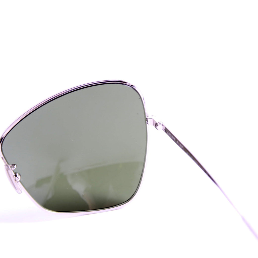CL40080U Cat Eye Sunglasses Silver/Green