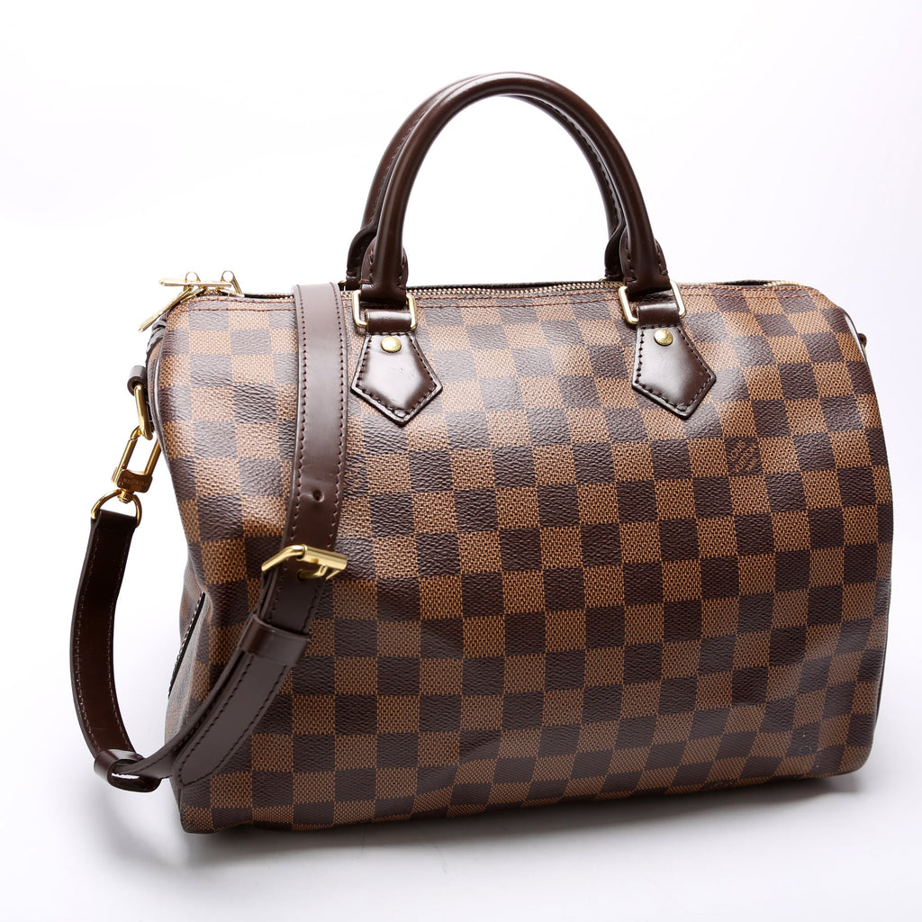 Speedy 30 Bandouliere Damier Ebene