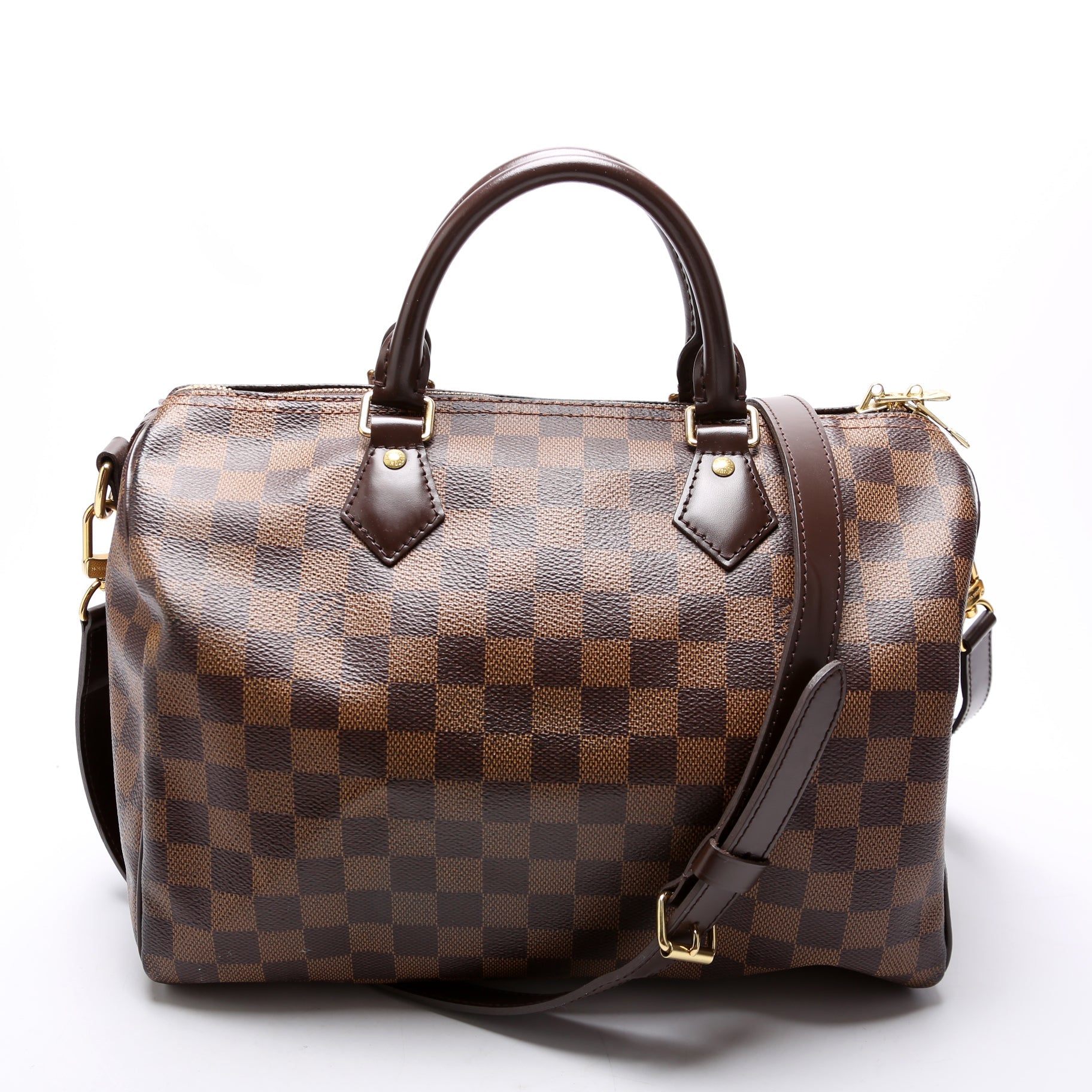 Speedy 30 Bandouliere Damier Ebene