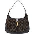678843 GG Canvas 1961 Jackie Hobo Small Black