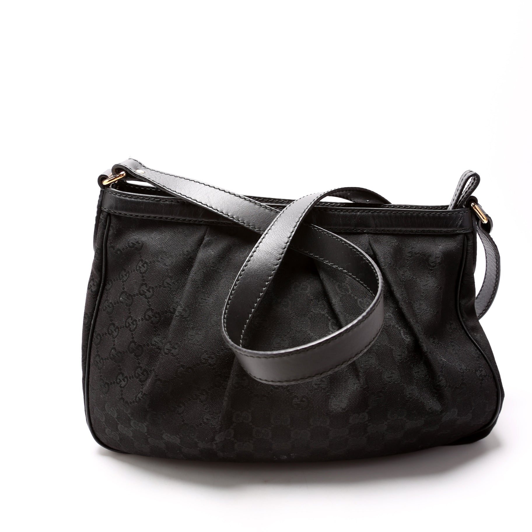 296834 GG Canvas Sukey Messenger Bag Black