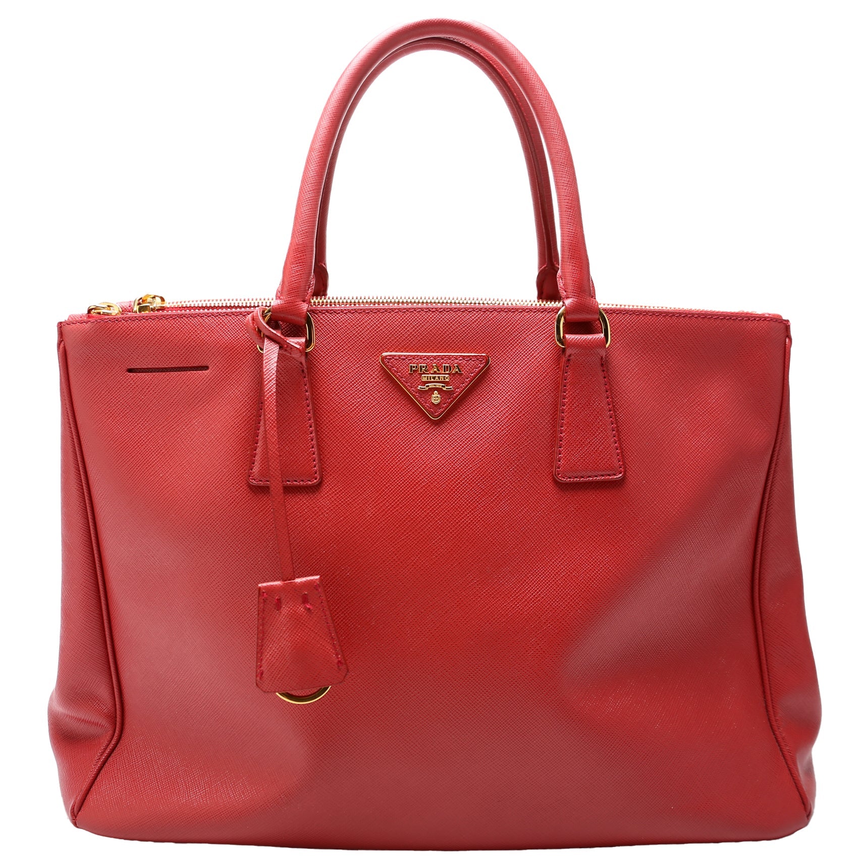 Saffiano Galleria Large Red