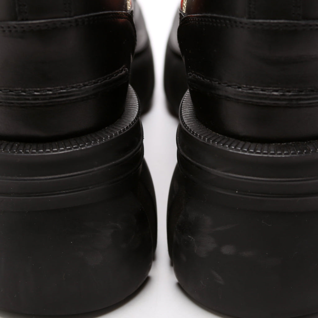 Interlocking GG Ankle Boots Size 38.5 Black