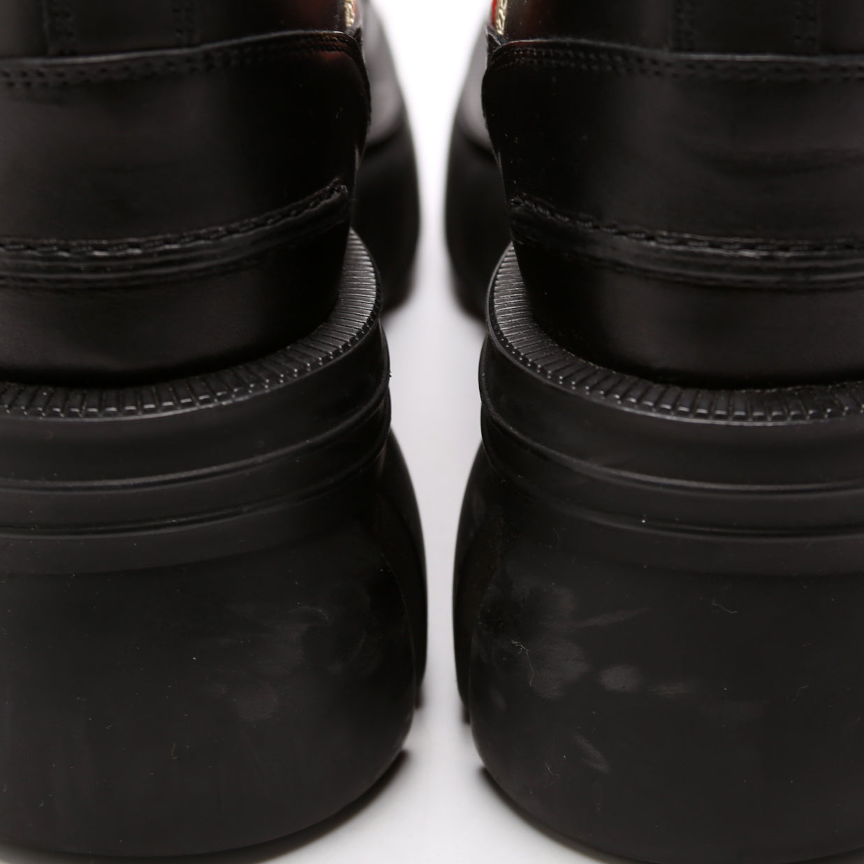 Interlocking GG Ankle Boots Size 38.5 Black