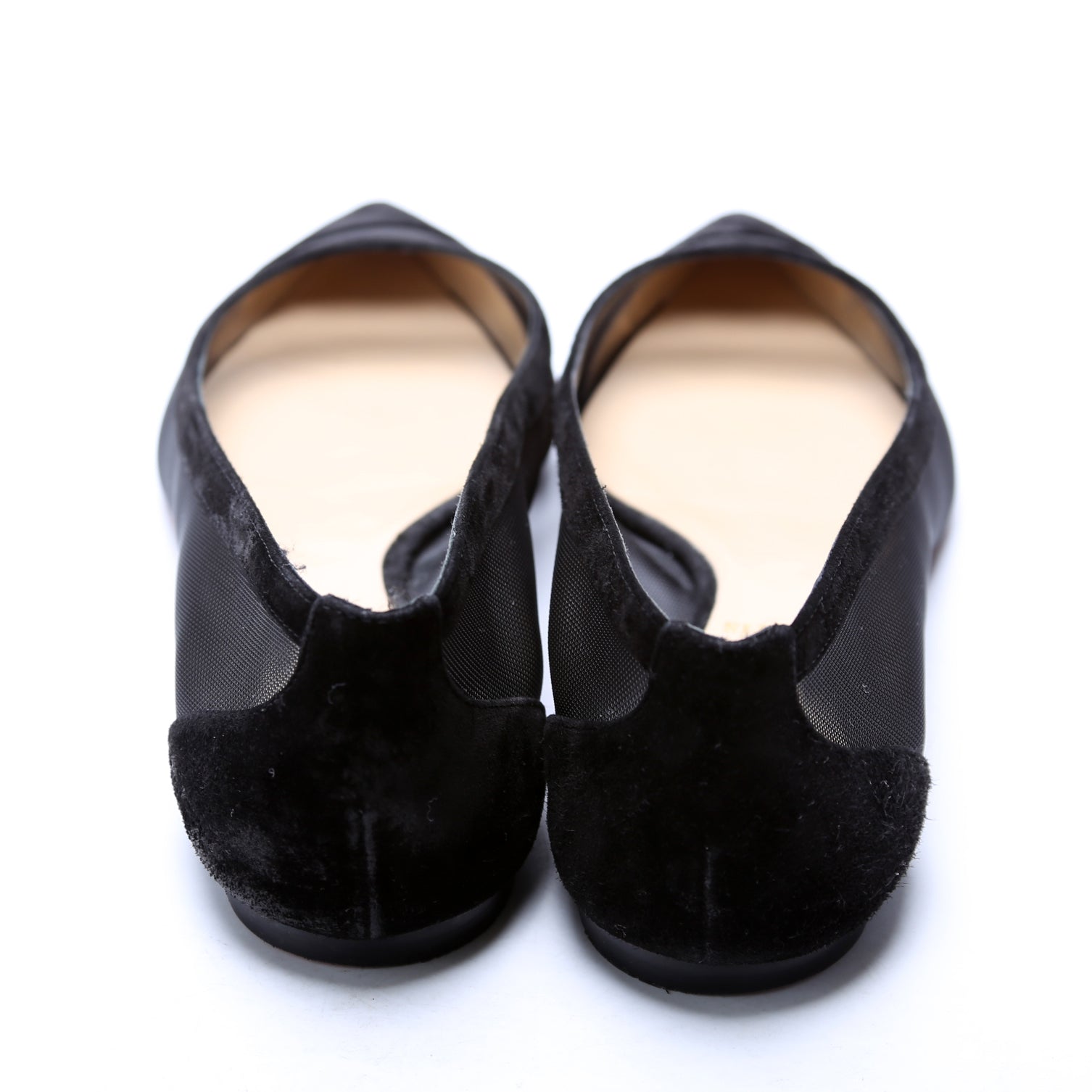 Galativi Flat Suede/Mesh Size 36 Black