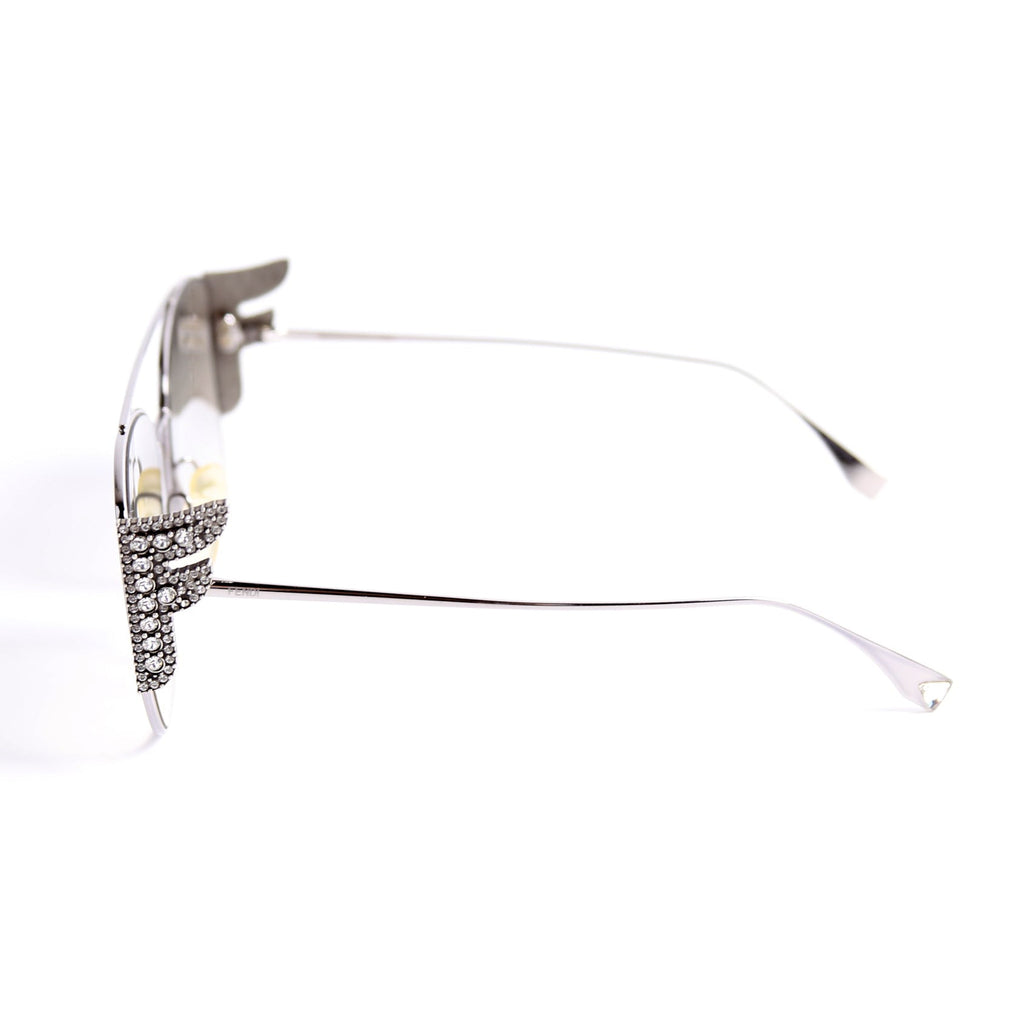 FF0380/G/S Freedom FF Crystal Sunglasses Silver