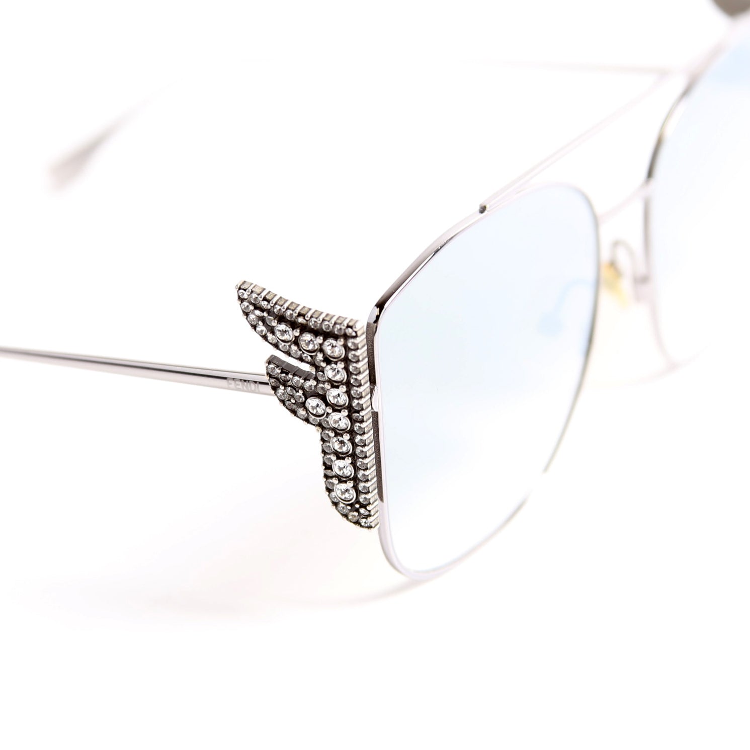 FF0380/G/S Freedom FF Crystal Sunglasses Silver