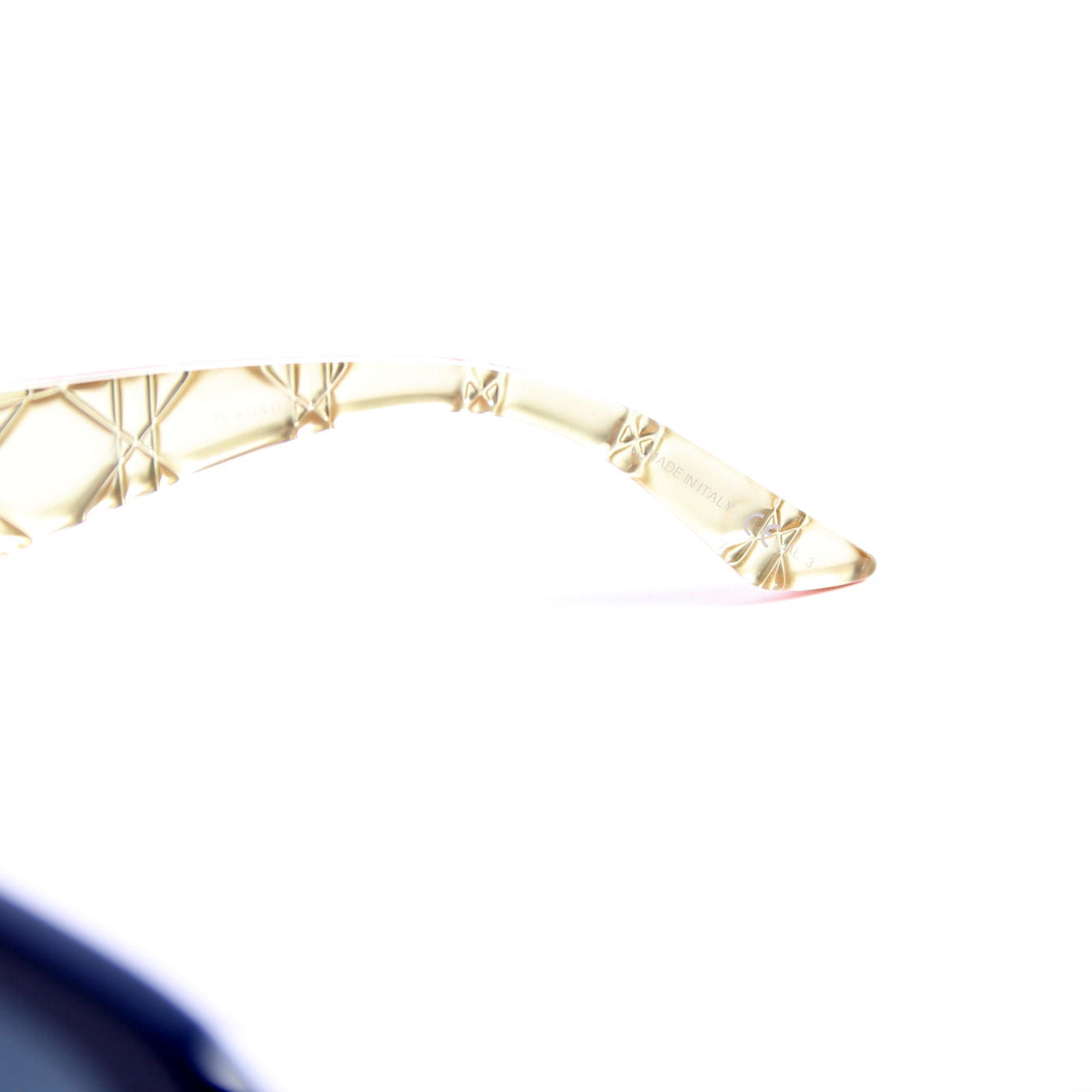 Diorladylady10 Resin Cannage Sunglasses Navy/Pink