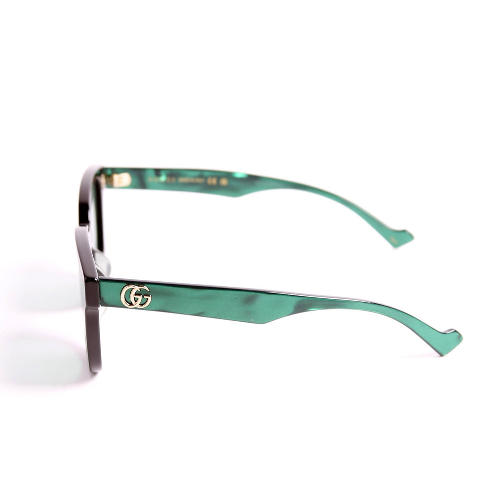 GG0960SA Round Sunglasses Green