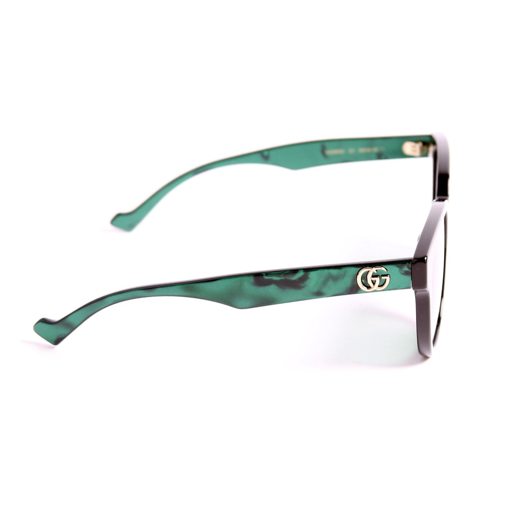 GG0960SA Round Sunglasses Green
