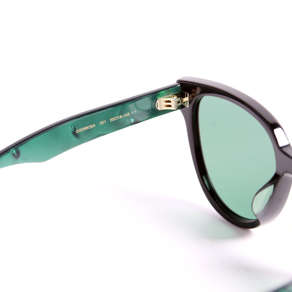 GG0960SA Round Sunglasses Green