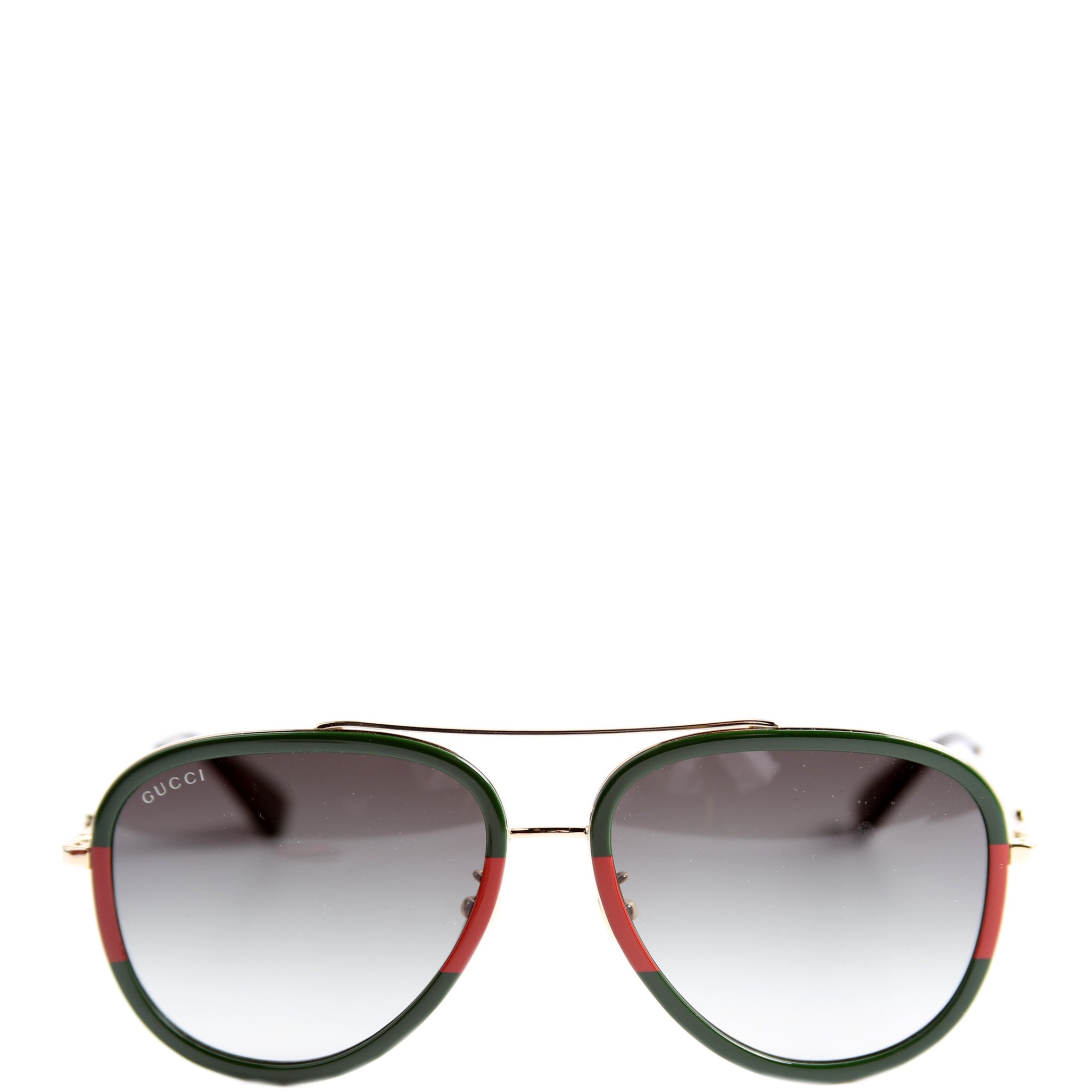 GG0062S Aviator Sunglasses Green/Red