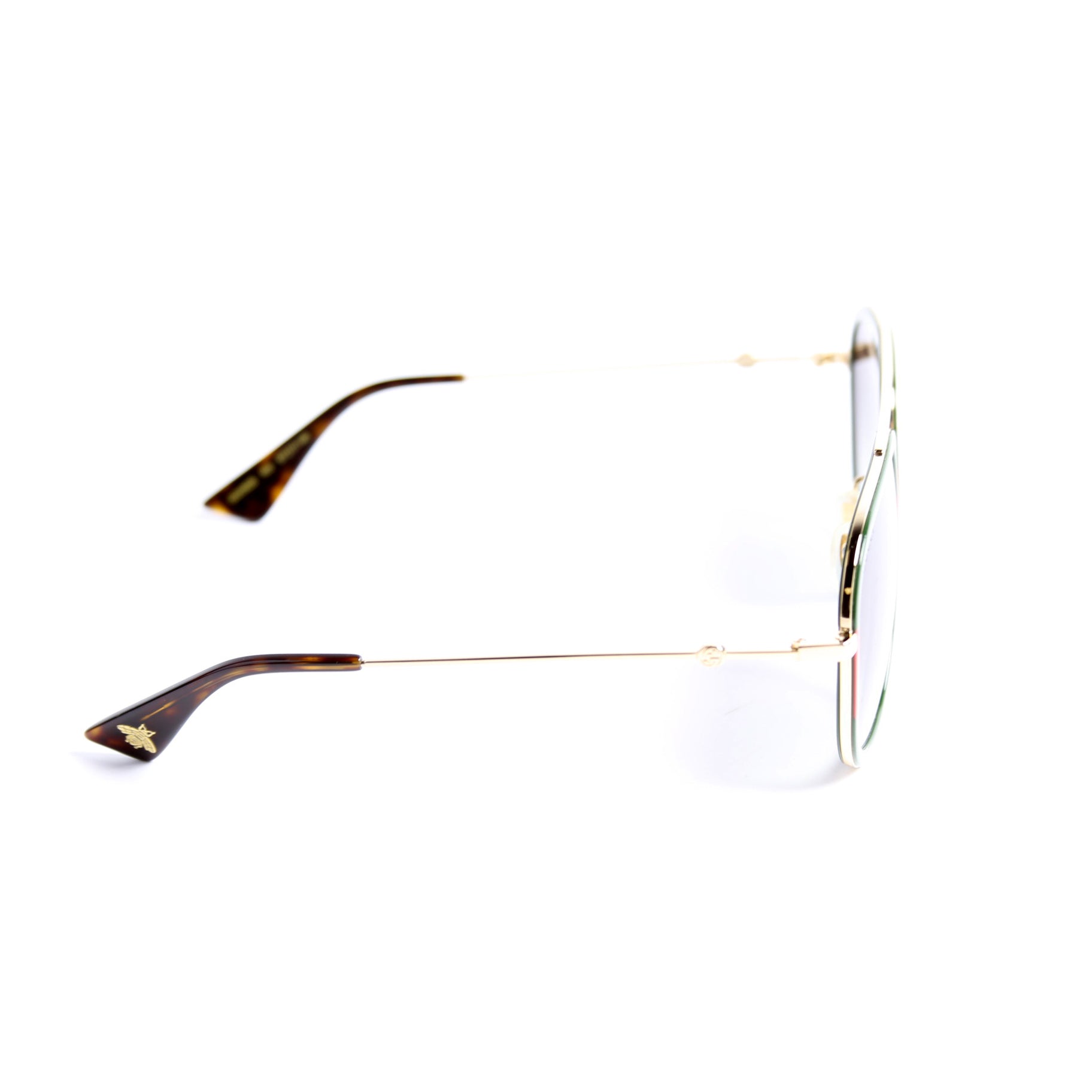 GG0062S Aviator Sunglasses Green/Red