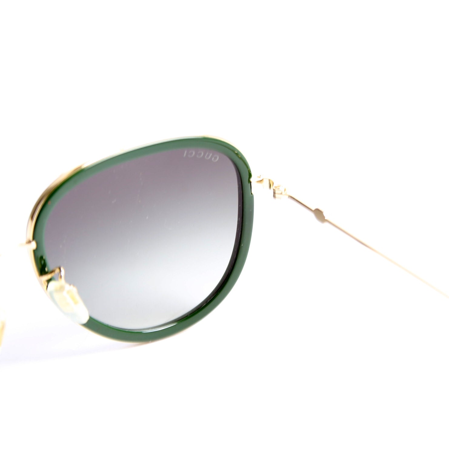 GG0062S Aviator Sunglasses Green/Red