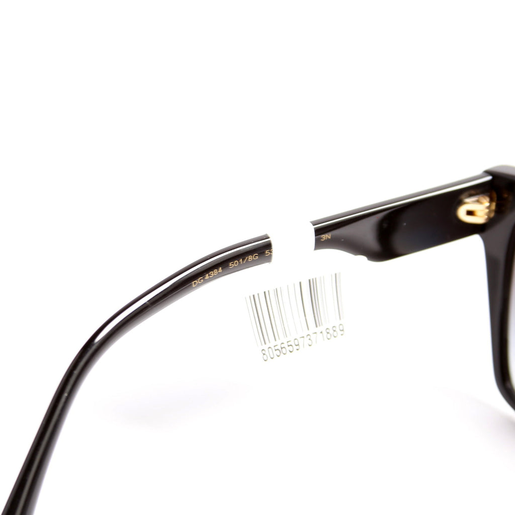 DG4384 Square Sunglasses Black