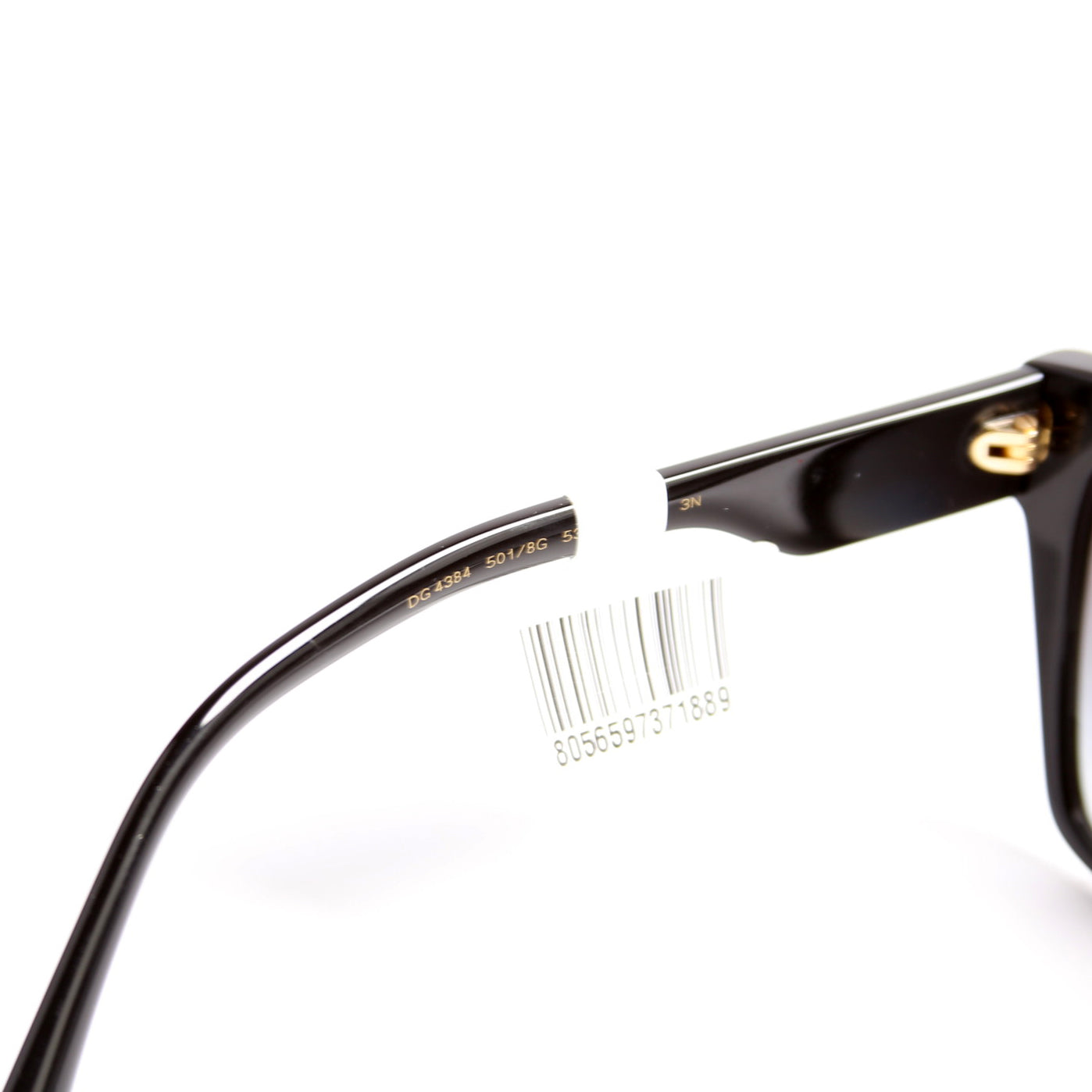 DG4384 Square Sunglasses Black