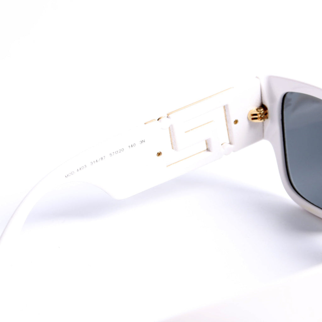 MOD 4403 Greca Logo Sunglasses White