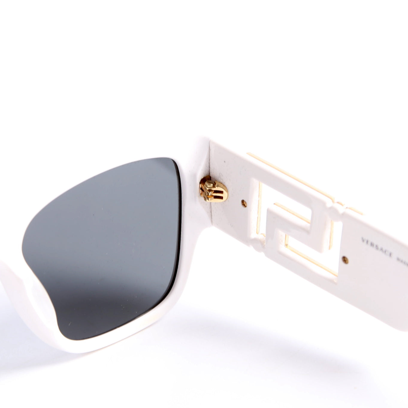 MOD 4403 Greca Logo Sunglasses White