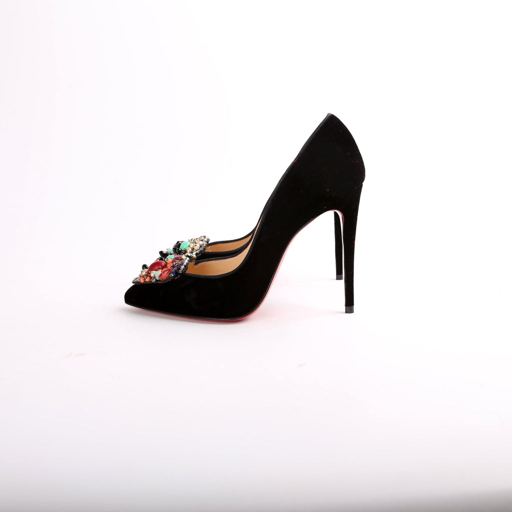 Diva Cora 100 Velvet Pumps Size 36