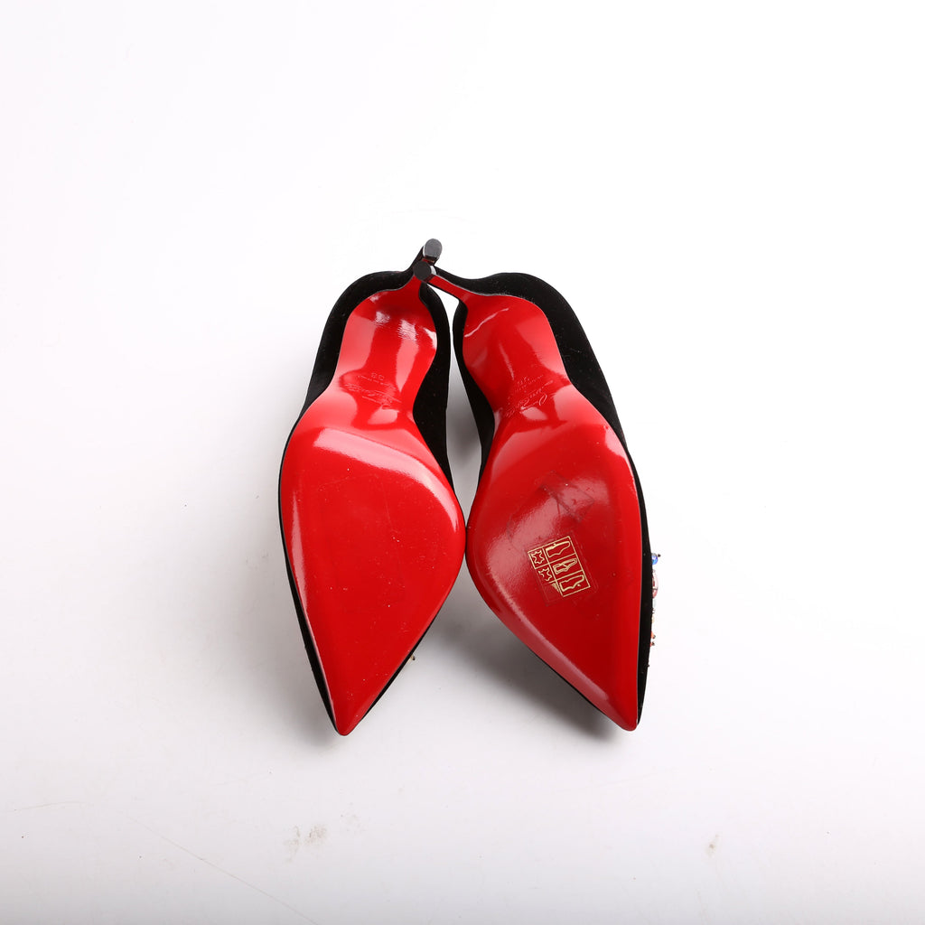 Diva Cora 100 Velvet Pumps Size 36