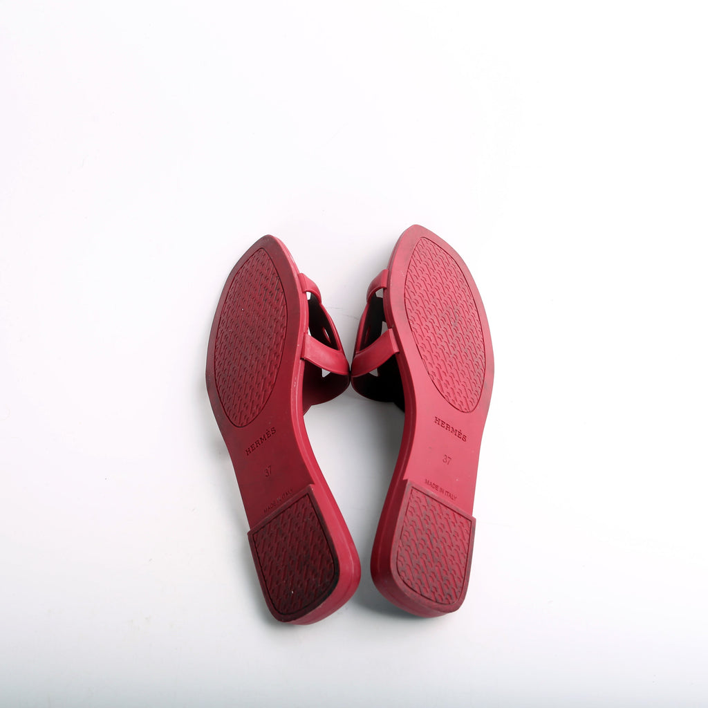 Hermes Aloha Sandals Size 37