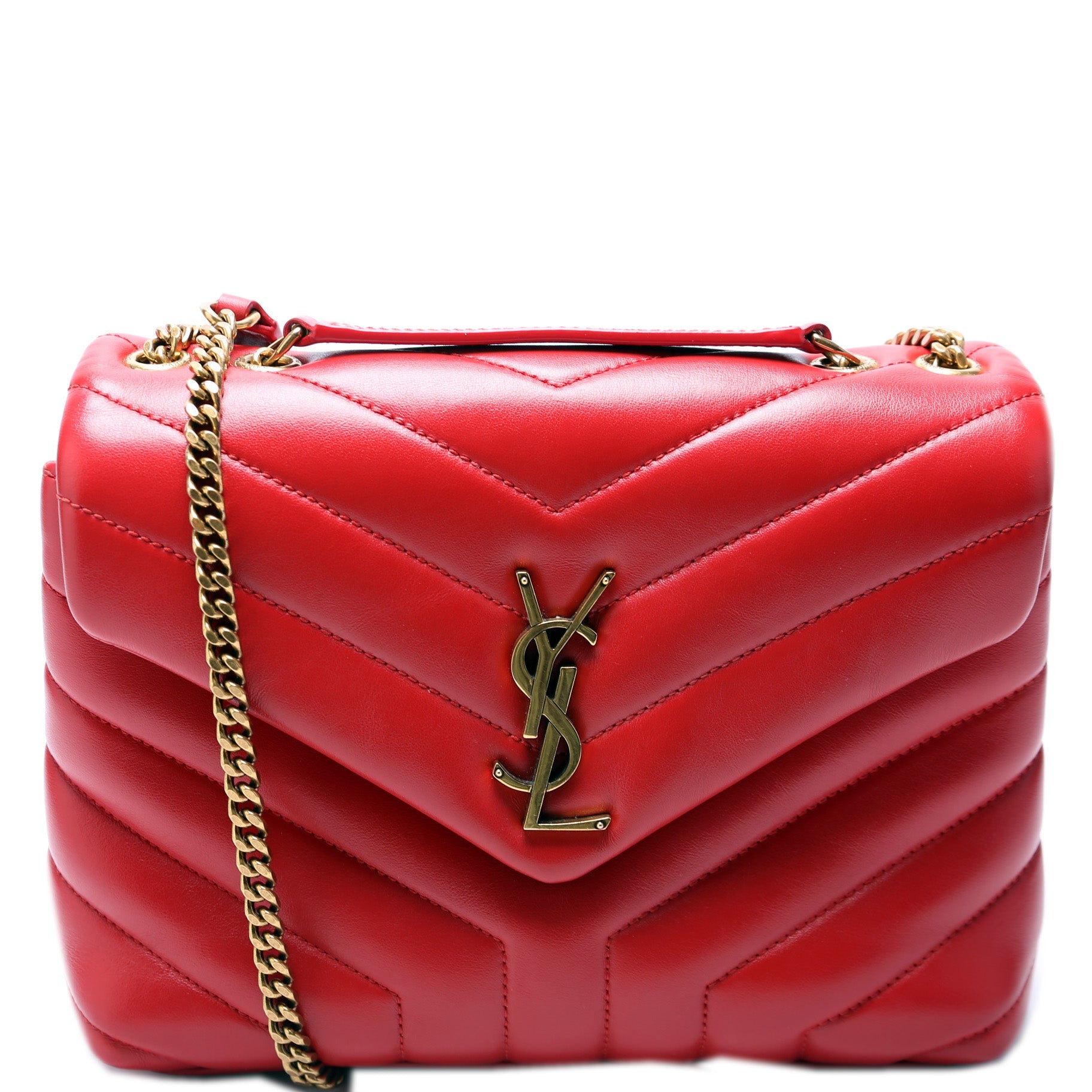 Loulou Satchel Small Red 4946999