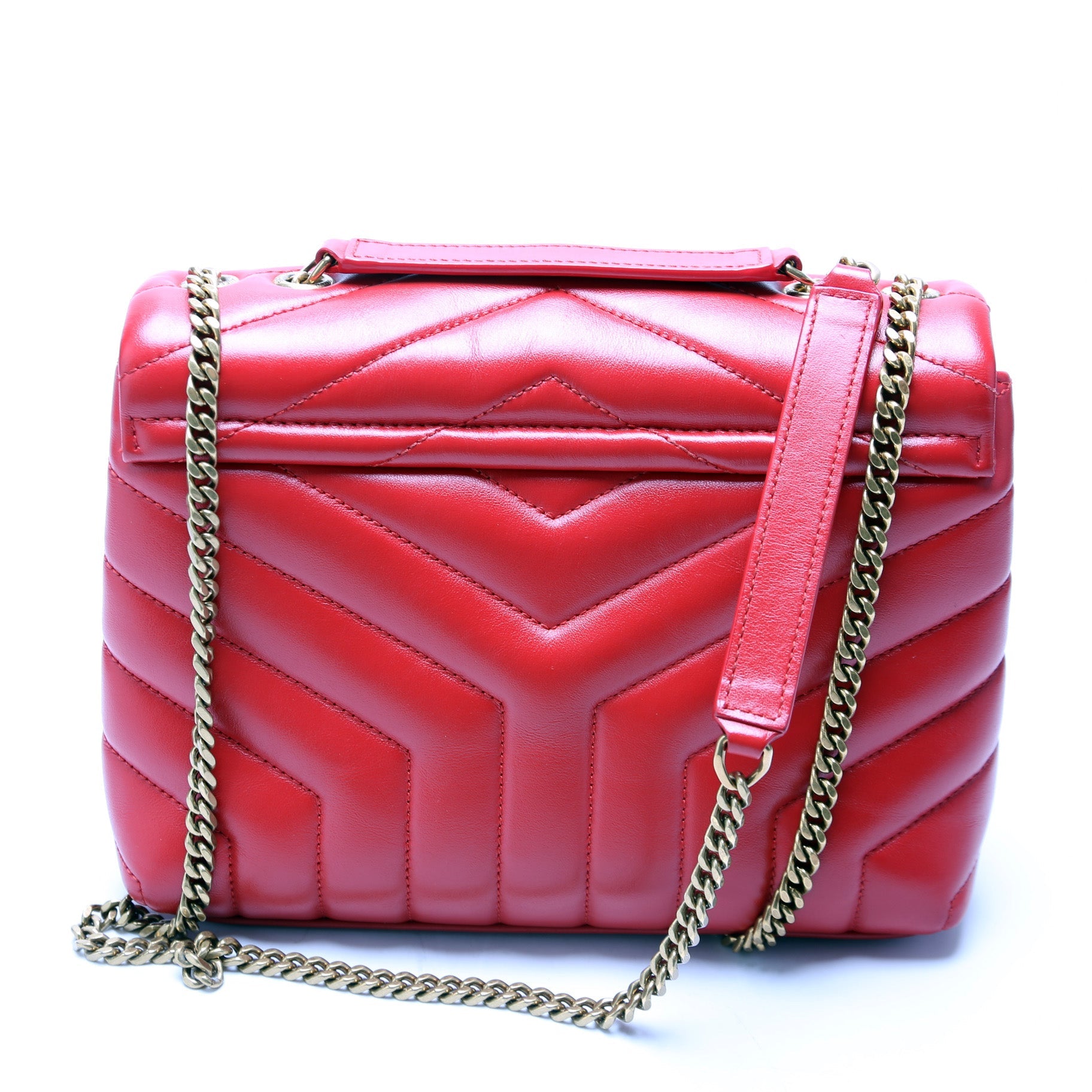 Loulou Satchel Small Red 4946999