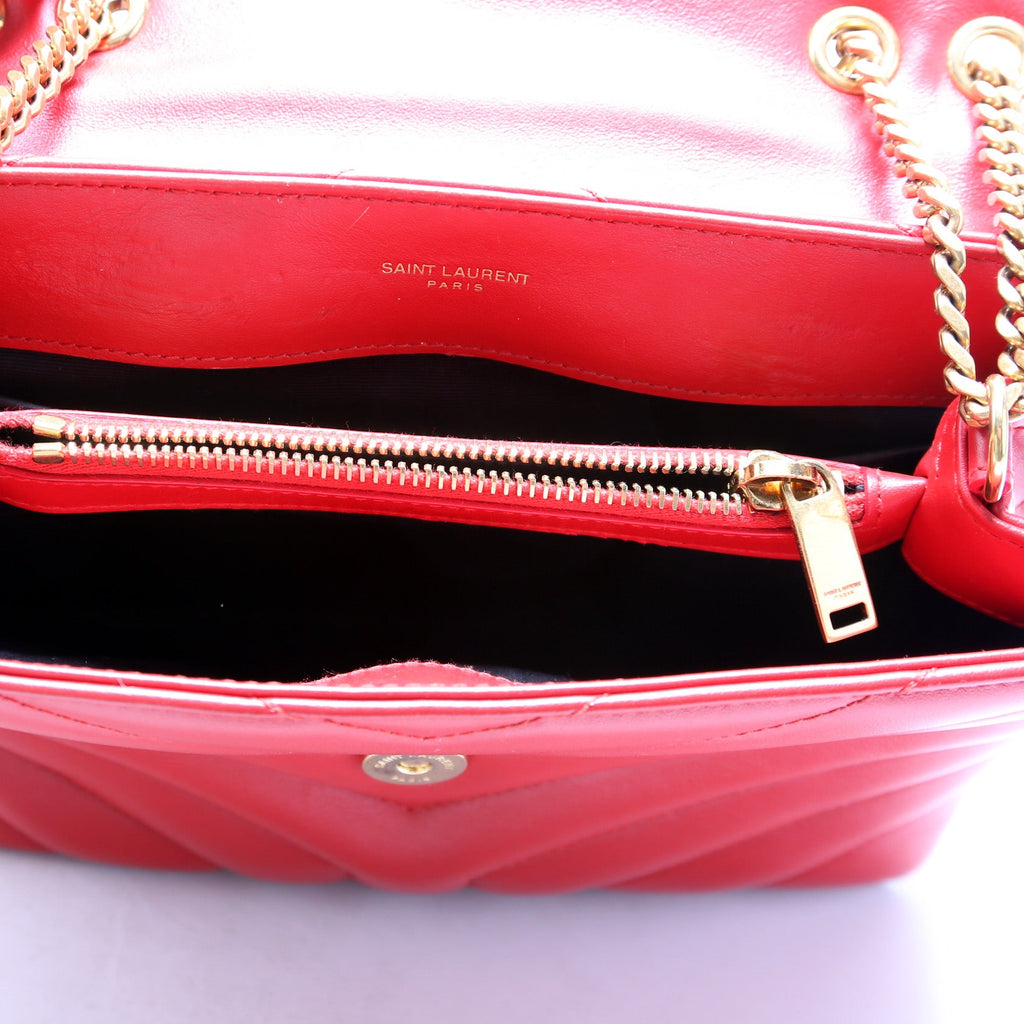 Loulou Satchel Small Red 4946999