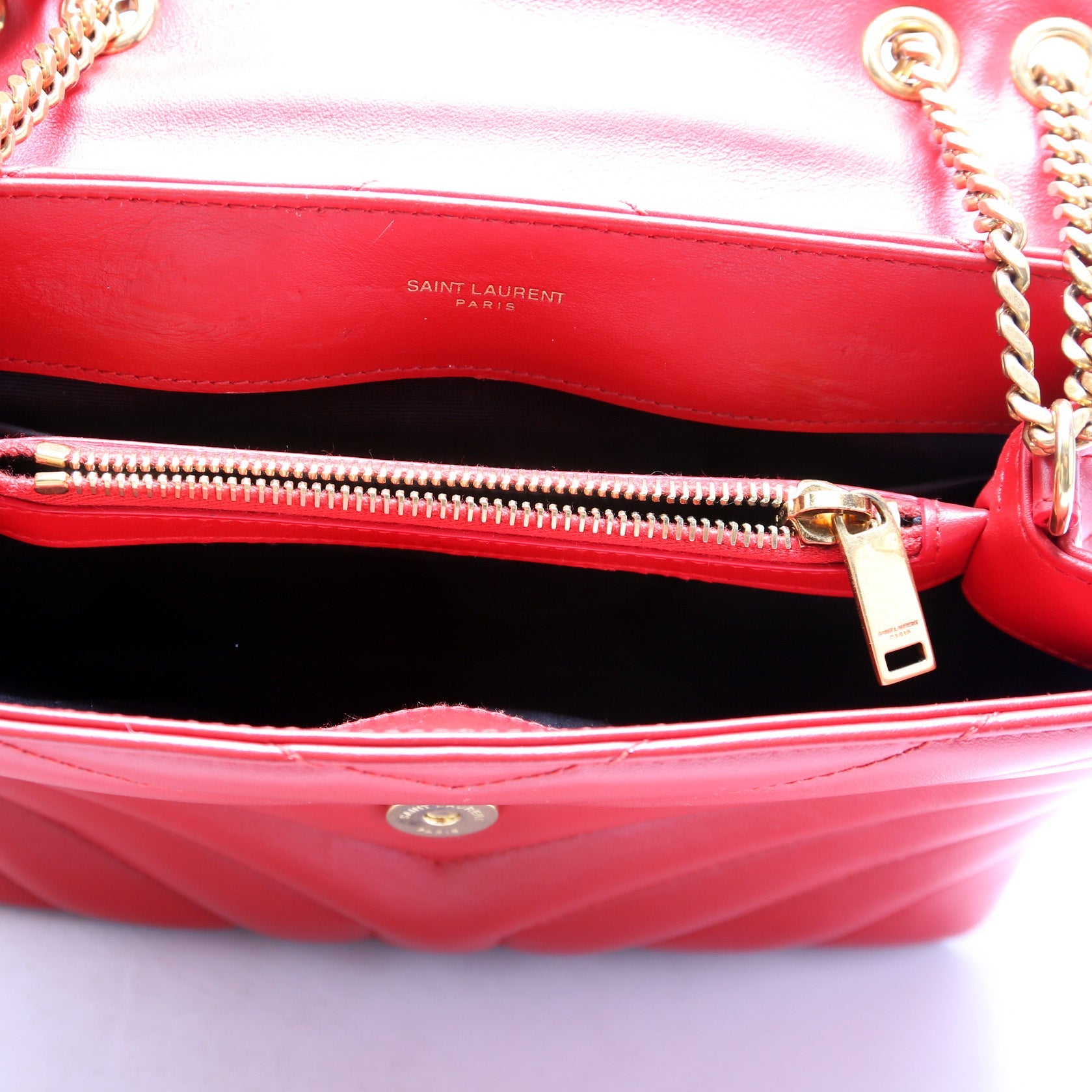 Loulou Satchel Small Red 4946999
