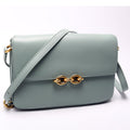 649795 Le Maillon Satchel Sage