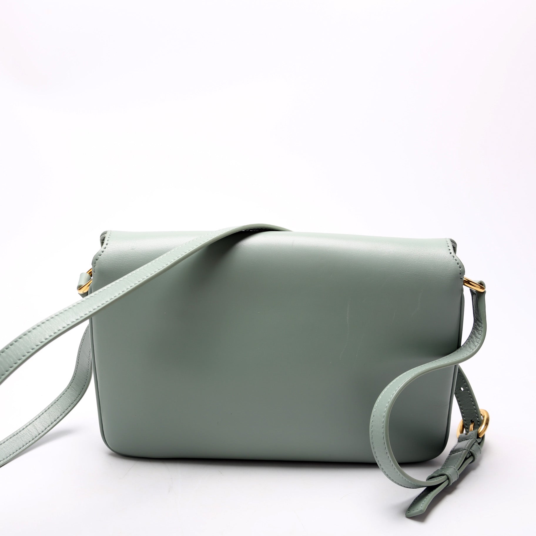 649795 Le Maillon Satchel Sage