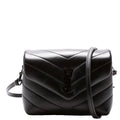 Lou Lou Satchel Toy Crossbody 678401 Black