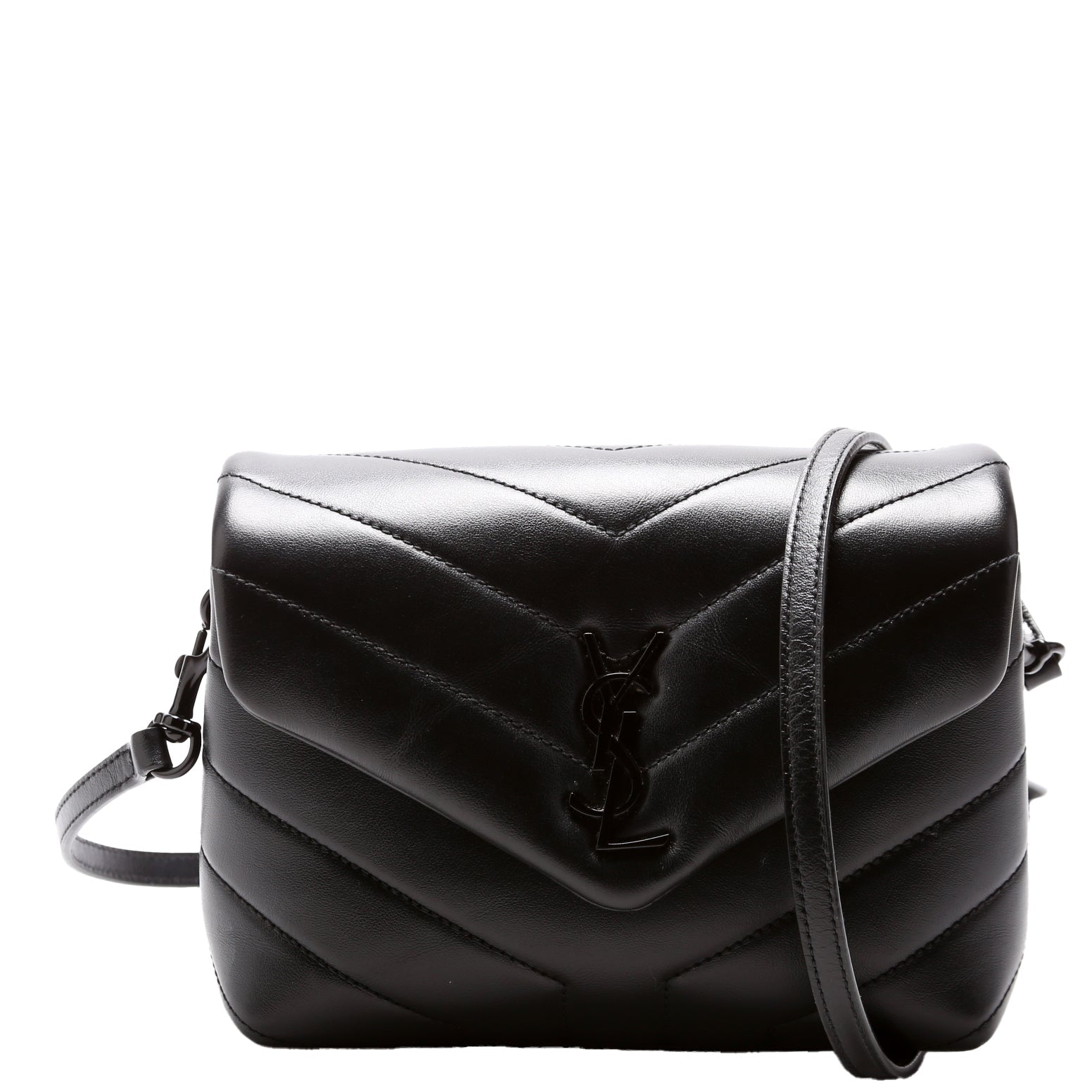 Lou Lou Satchel Toy Crossbody 678401 Black