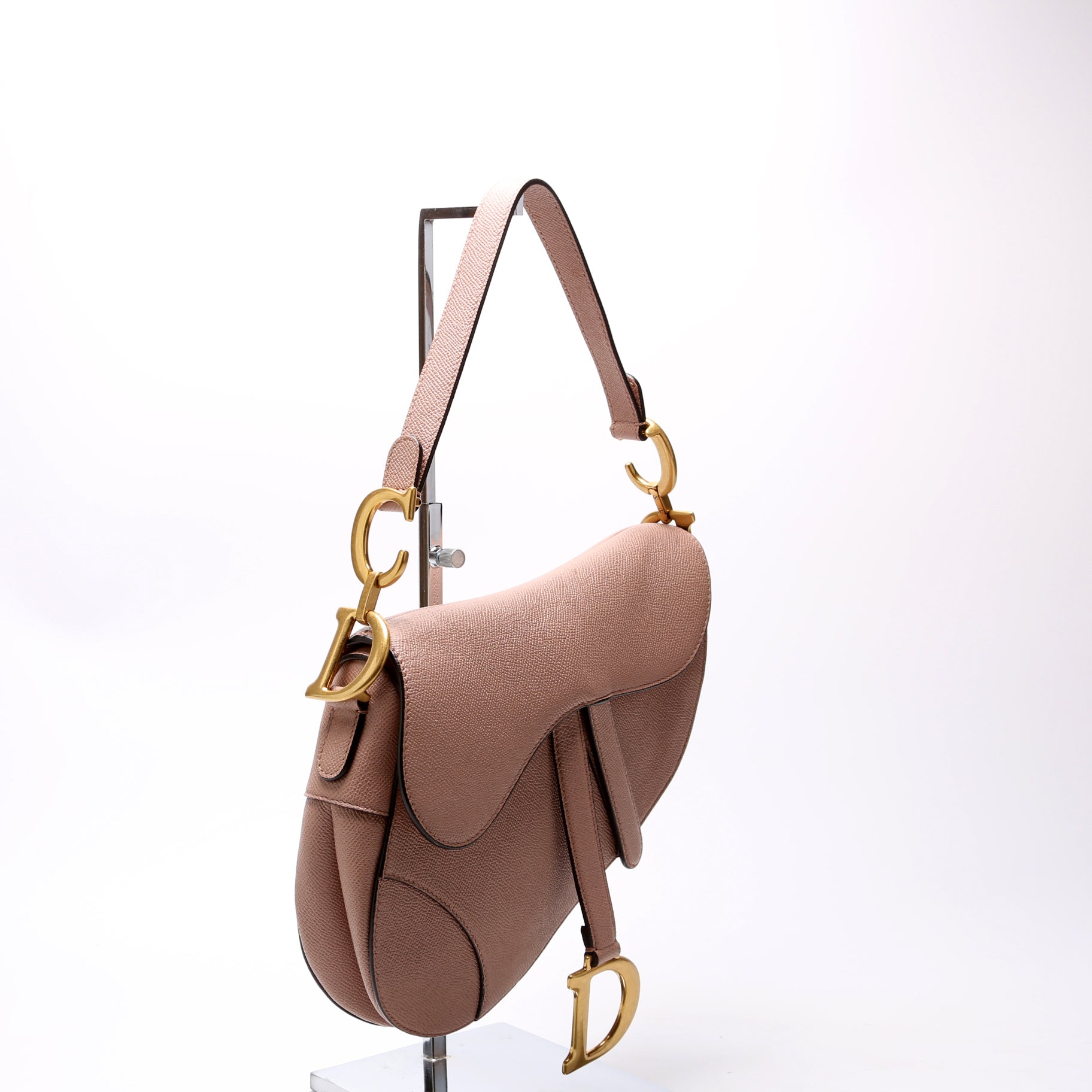 Saddle Bag Leather Pink