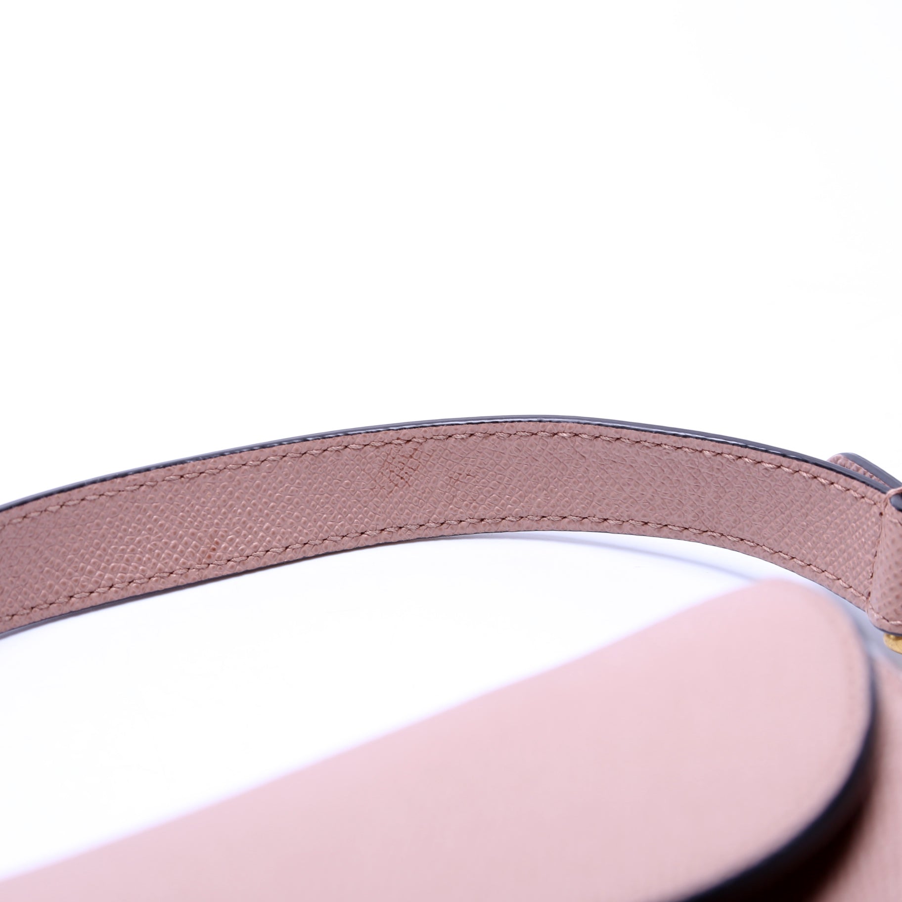 Saddle Bag Leather Pink