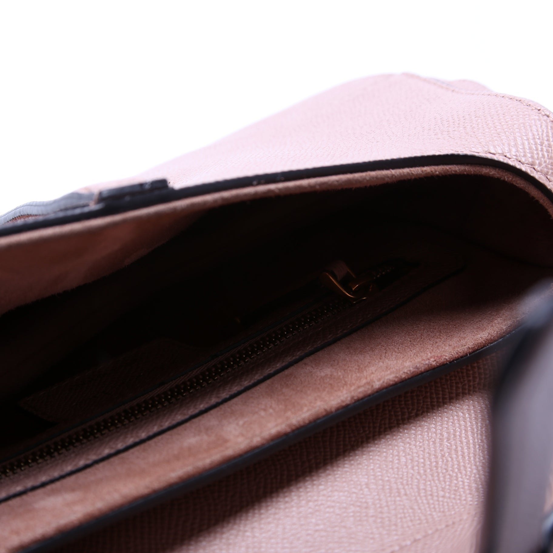 Saddle Bag Leather Pink