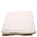Echarpe Faconnee Grand Silk Scarf White