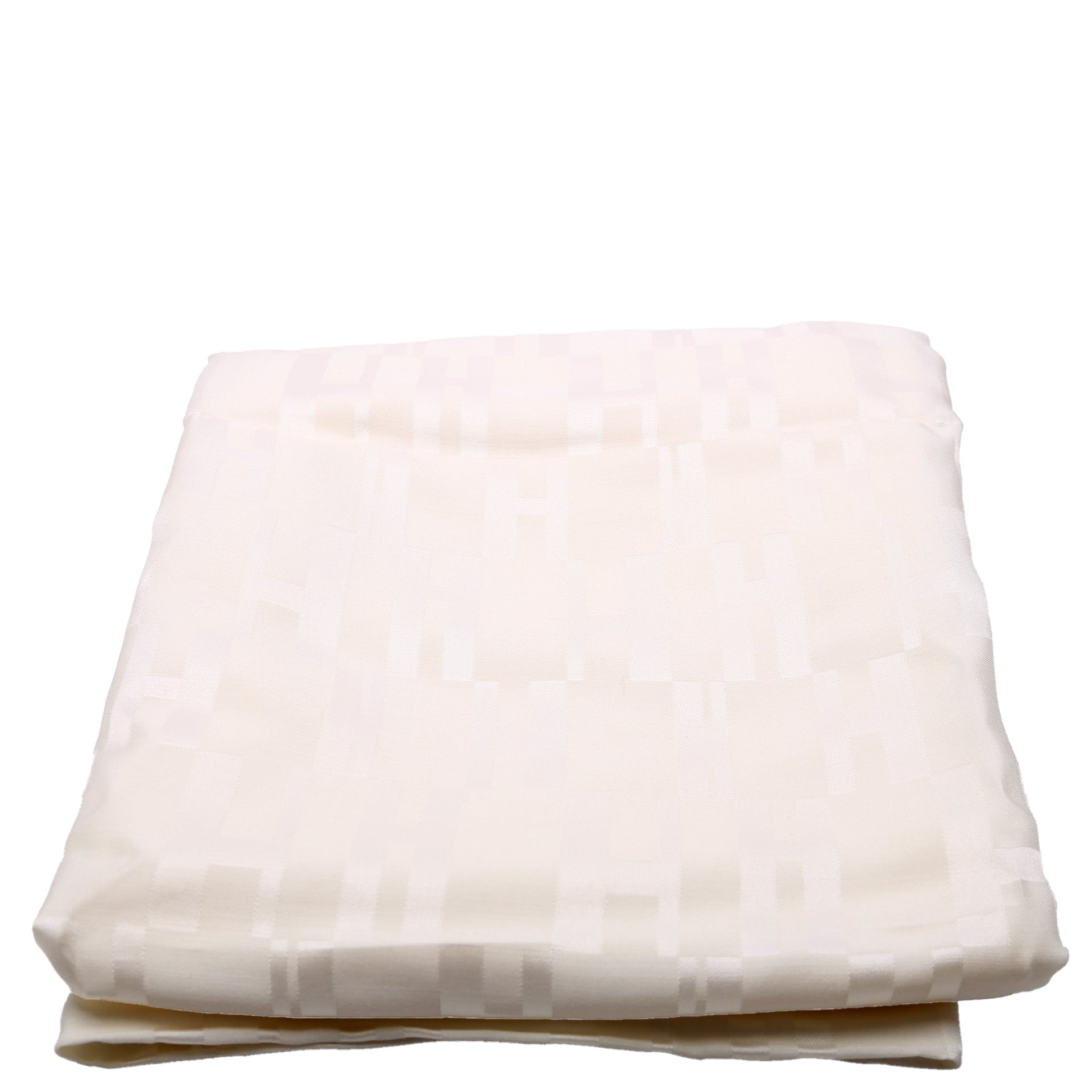 Echarpe Faconnee Grand Silk Scarf White